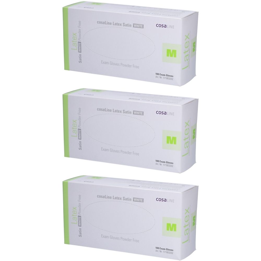 cosaLine® Untersuchungshandschuhe M Latex puderfrei