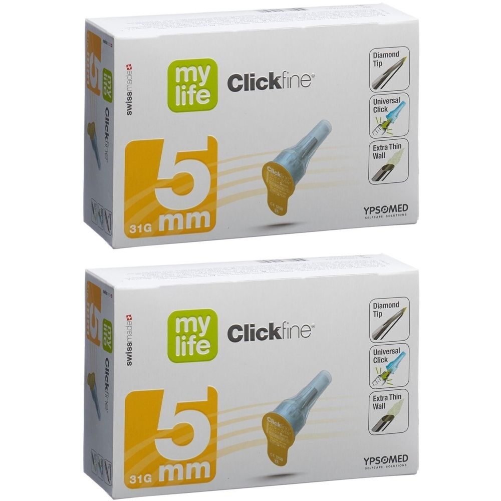 Mylife Clickfine® Pen-Nadeln 5mm 31G