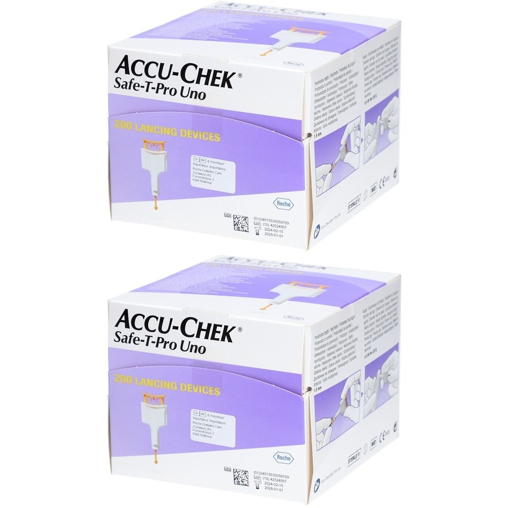 Accu-Chek® Safe T Pro Uno Lanzetten