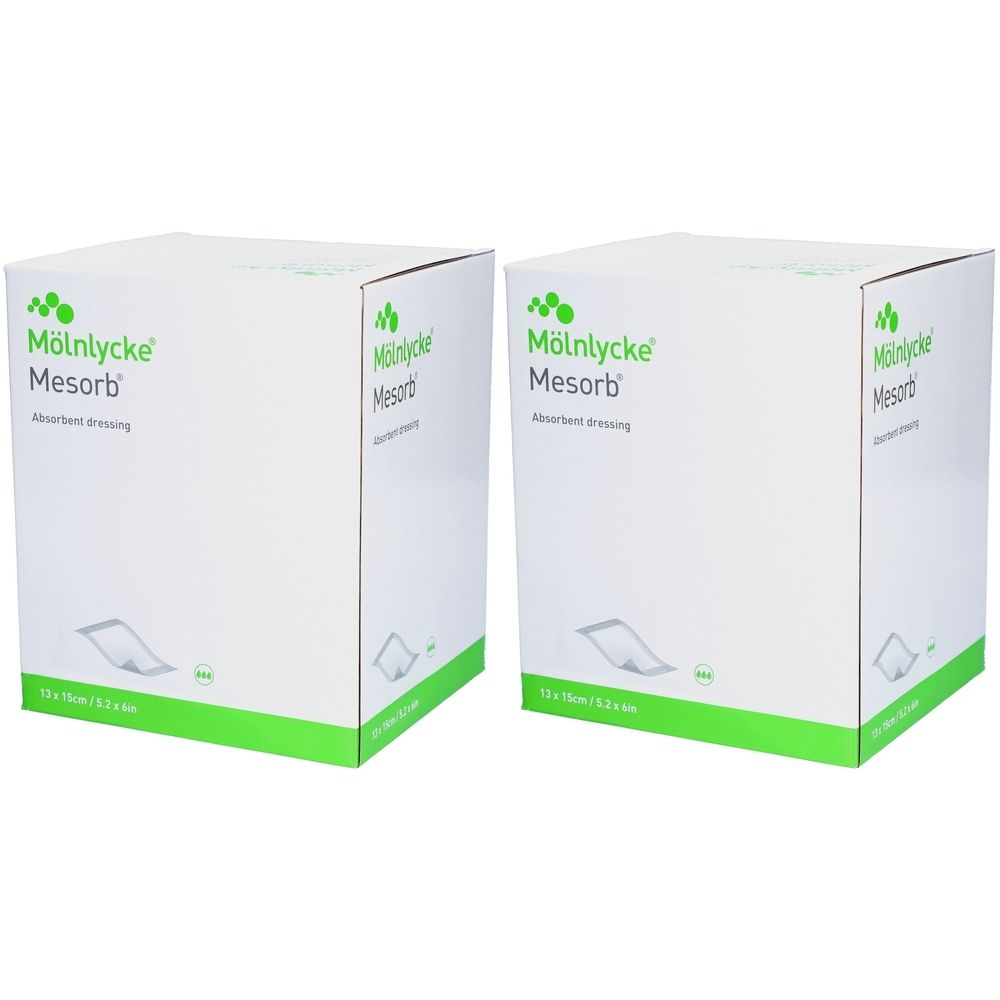 Mölnlycke® Mesorb® Absorbierendes Pflaster 13 x 15 cm steril