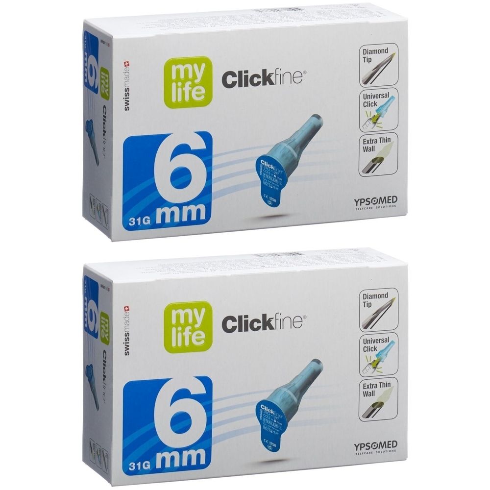 Mylife Clickfine® Pen-Nadeln 6mm 31G