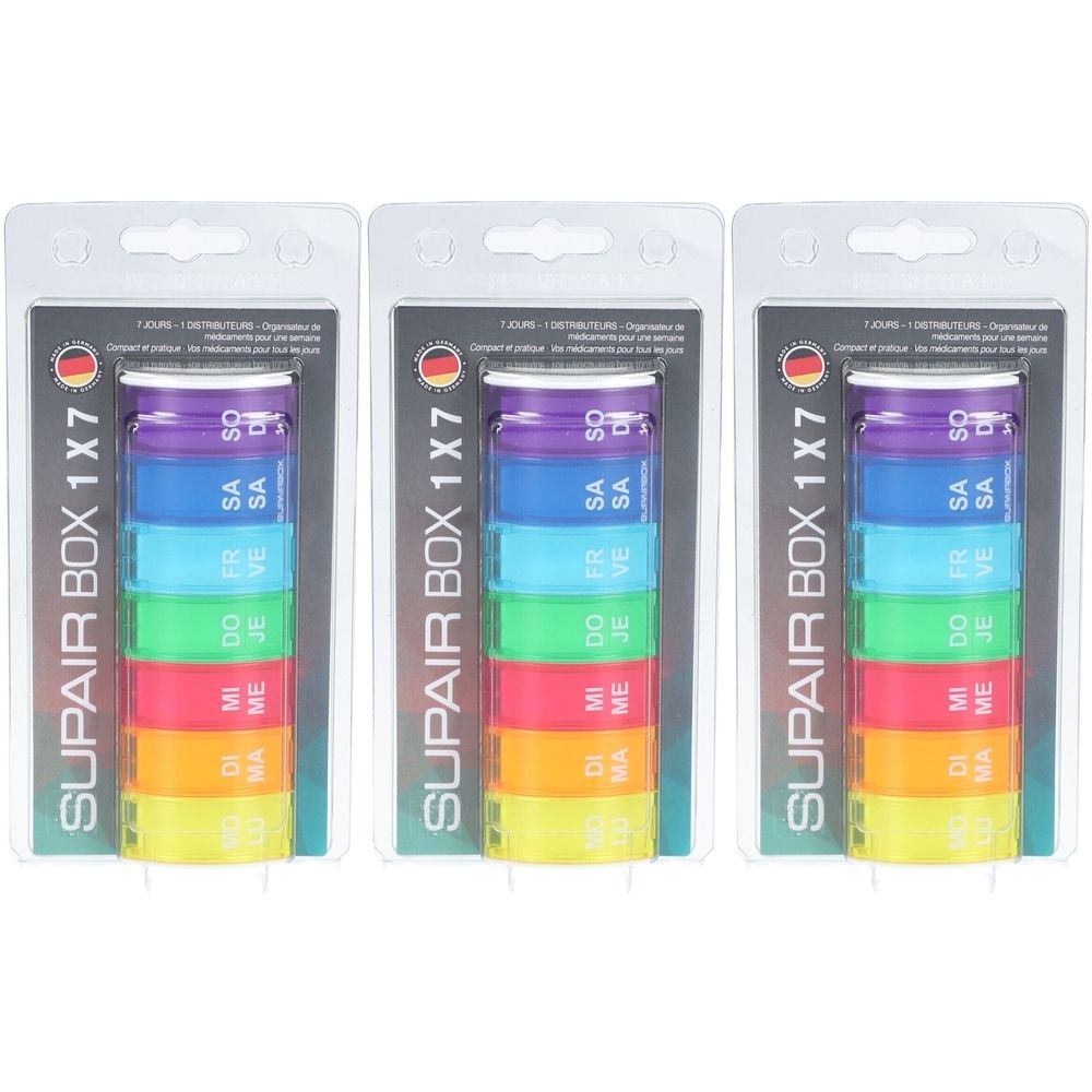 Superbox Semainier Regenbogen