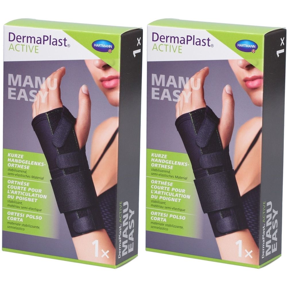 Hartmann Dermaplast® Active Manu easy 1 Court droit