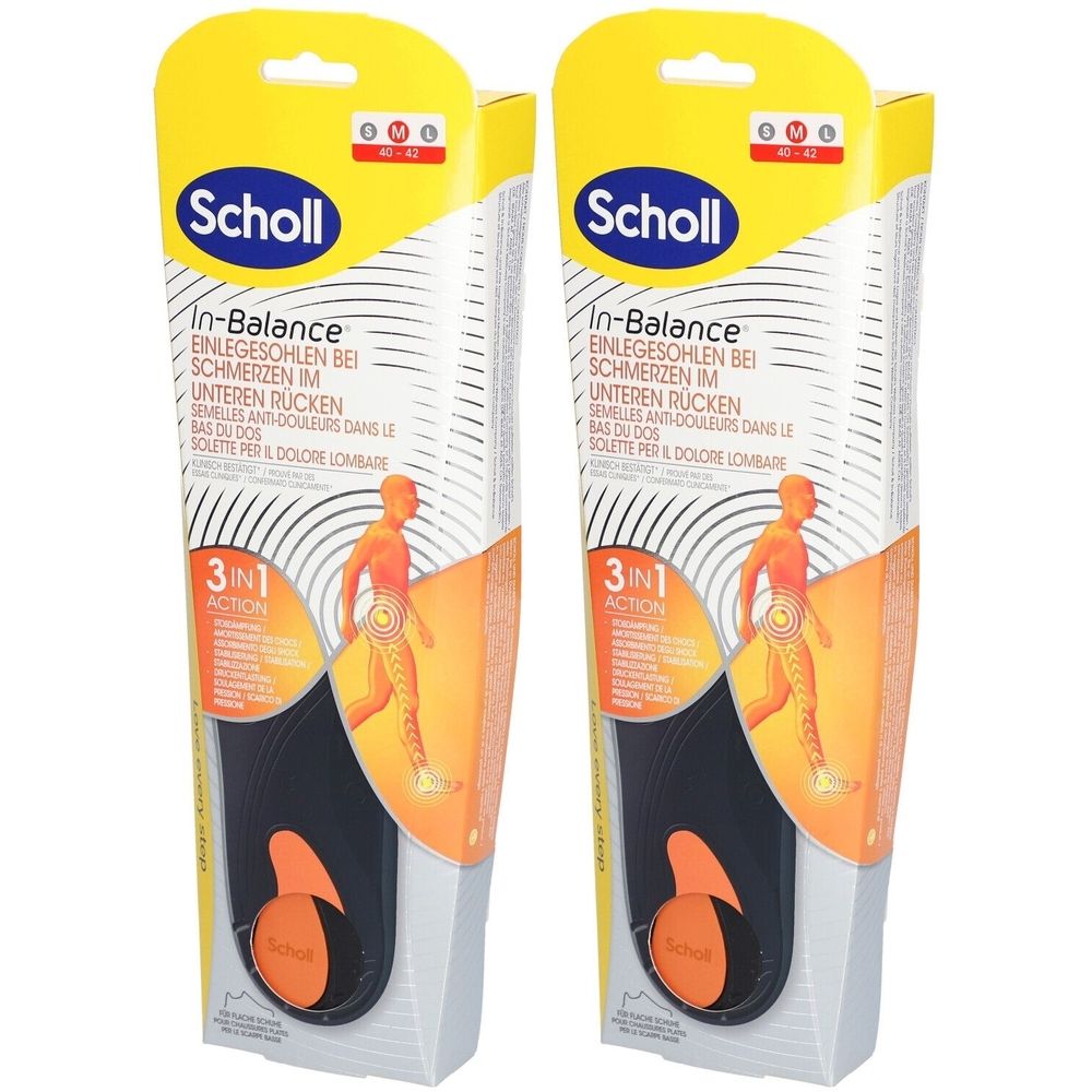 Scholl® In-Balance Einlegesohlen Gr. 40-42 (1 Paar)