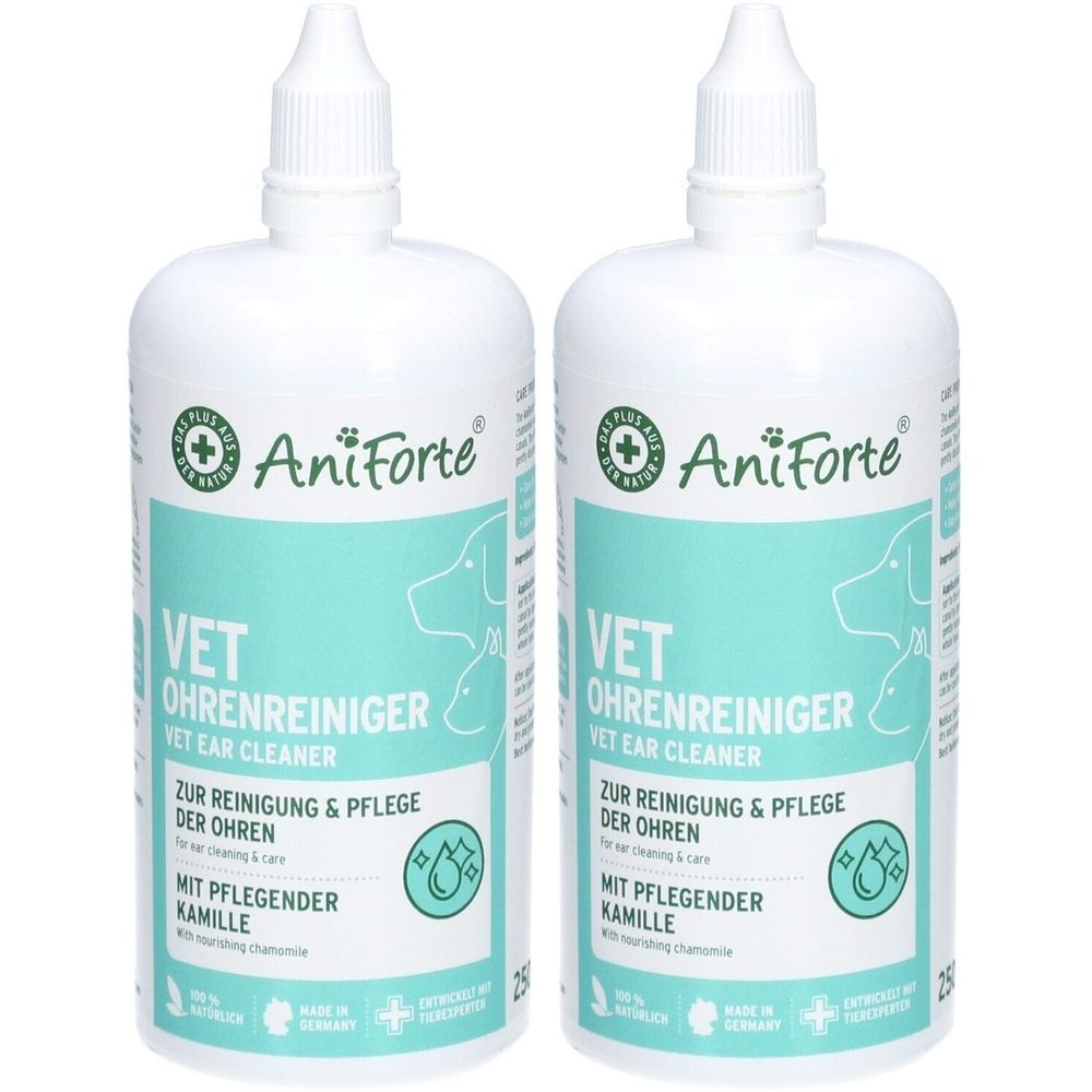 Aniforte® Vet Ohrreiniger - Hunde und Katzen