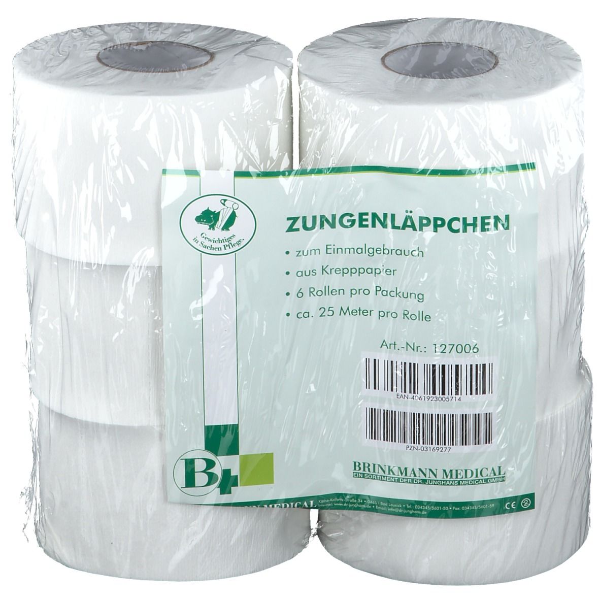 Brinkmann Zungenläppchen Kreppapier