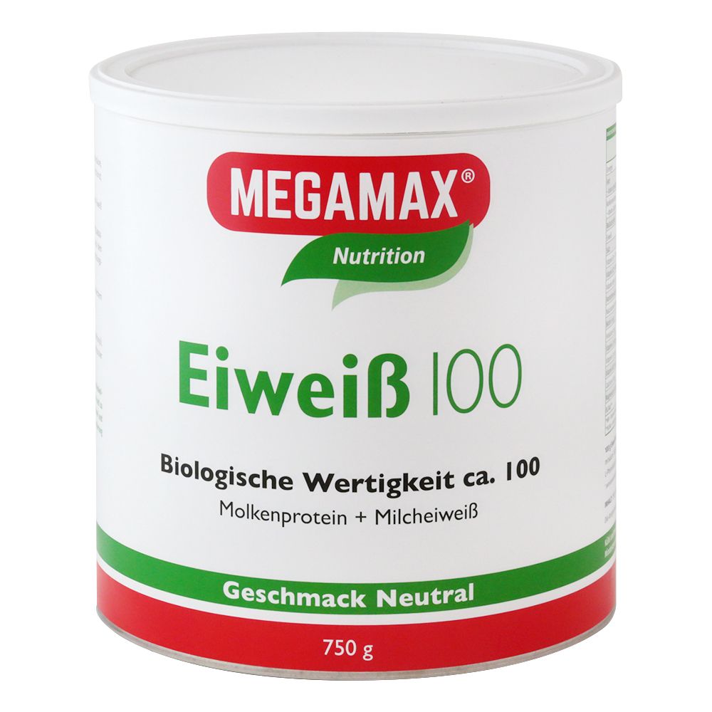 Megamax® Nutrition Eiweiß 100 Geschmack Neutral