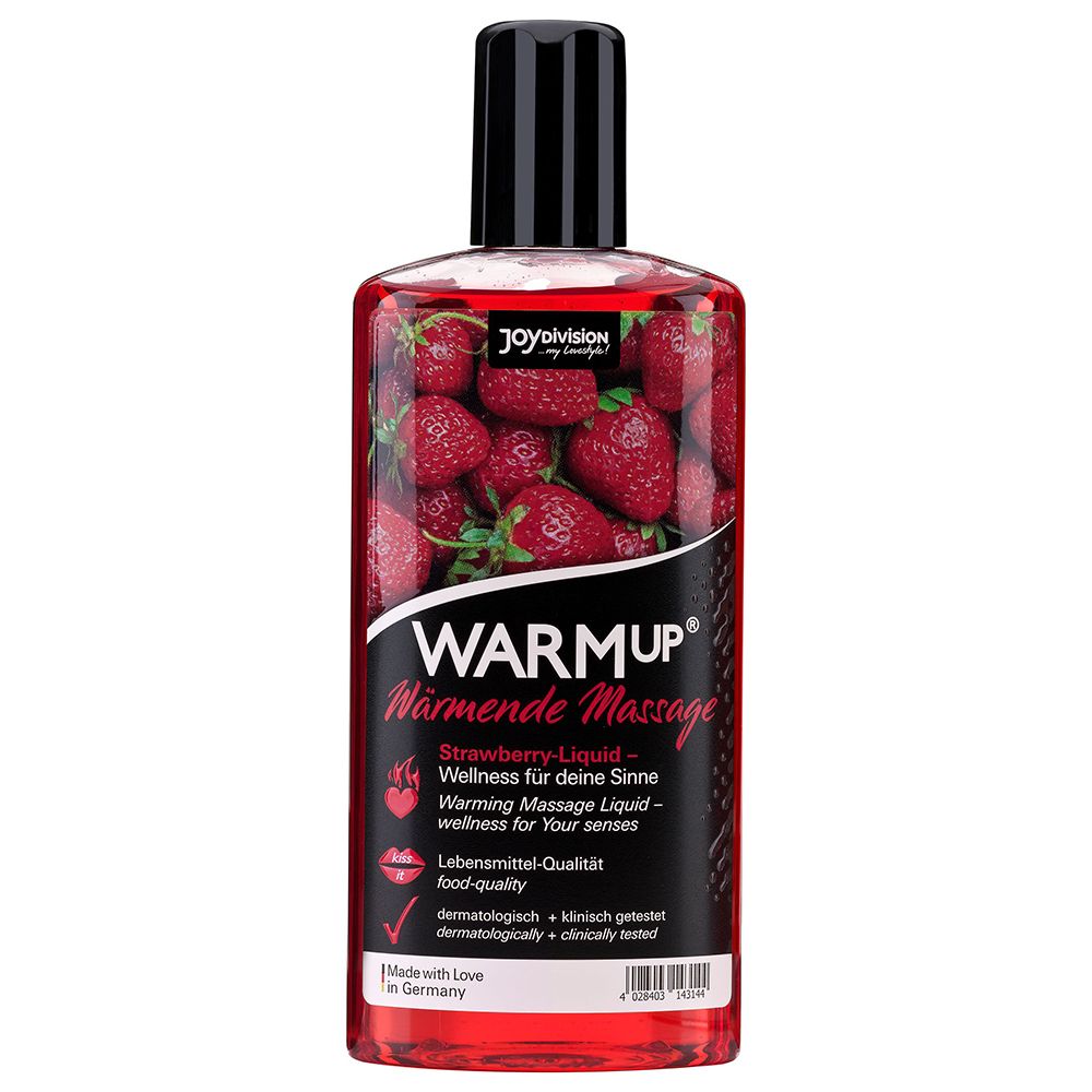 WARMup® Massageliquid mit Wärme-Effekt Erdbeer