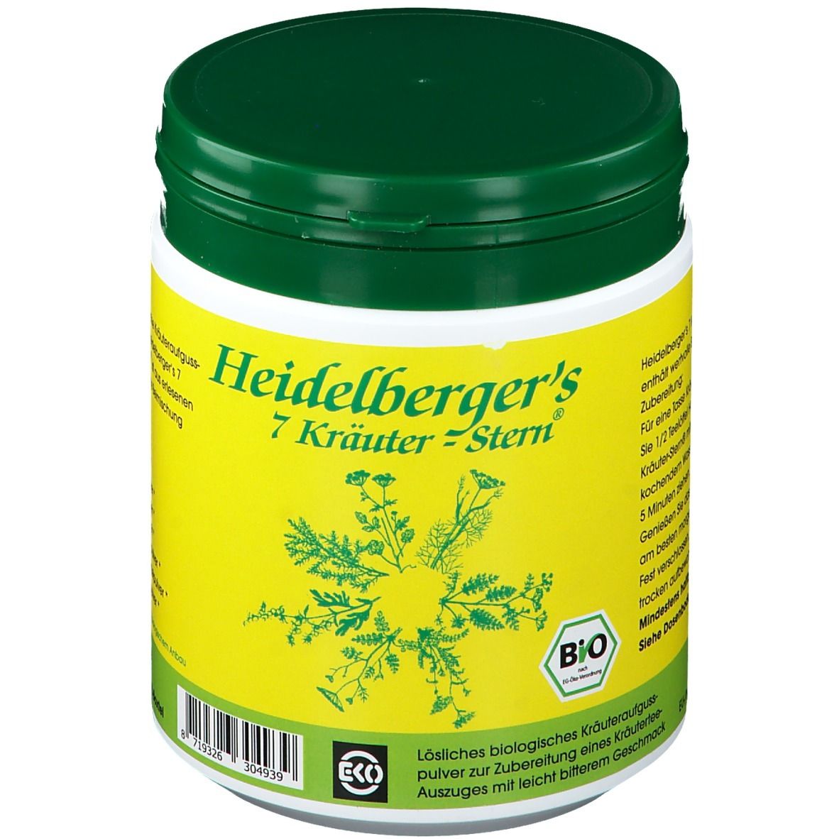 BIO Heidelberger´s 7 Kräuter-Stern® Tee
