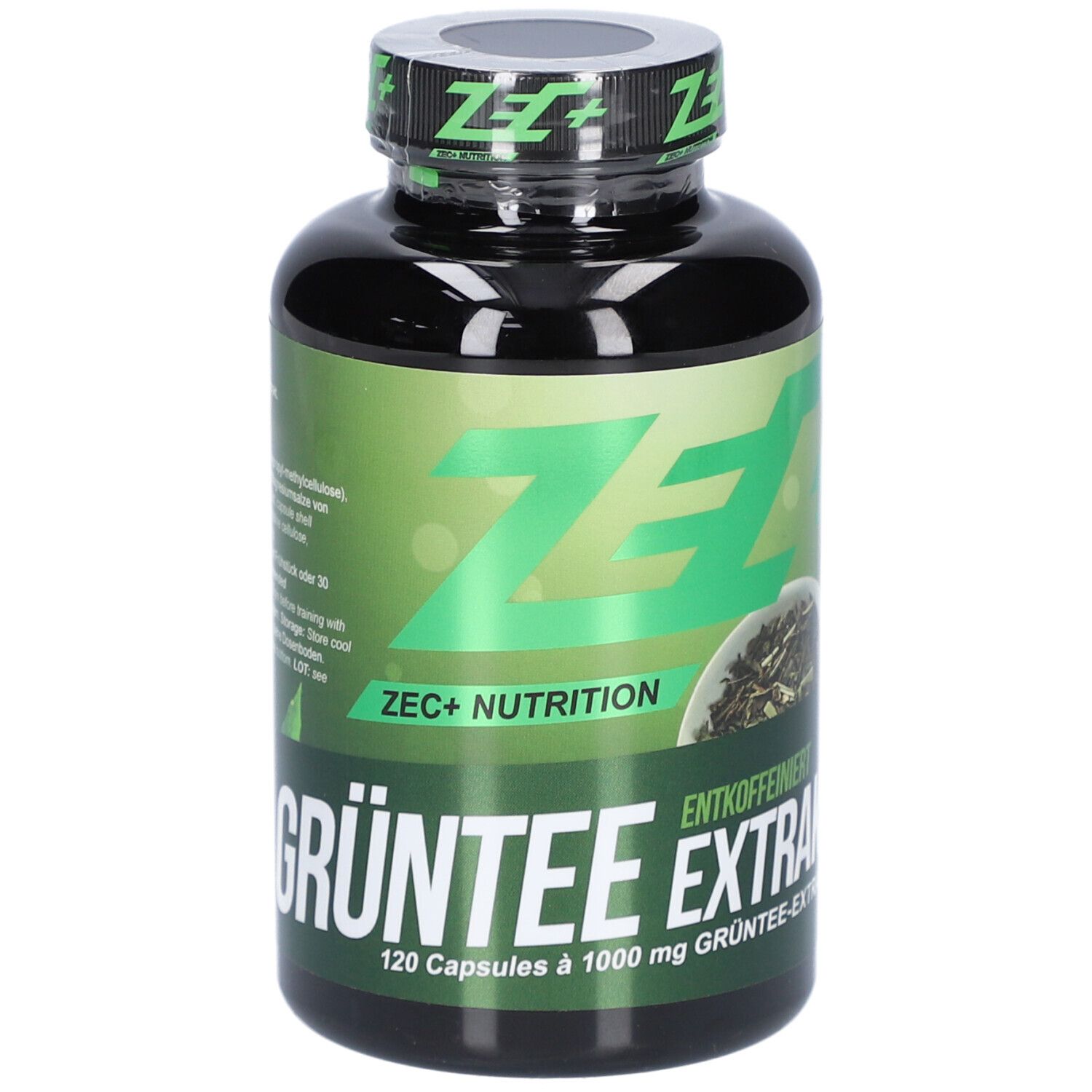 Zec+ Grüntee Extrakt - 1000 mg mit 50 % Egcg pro Kapsel