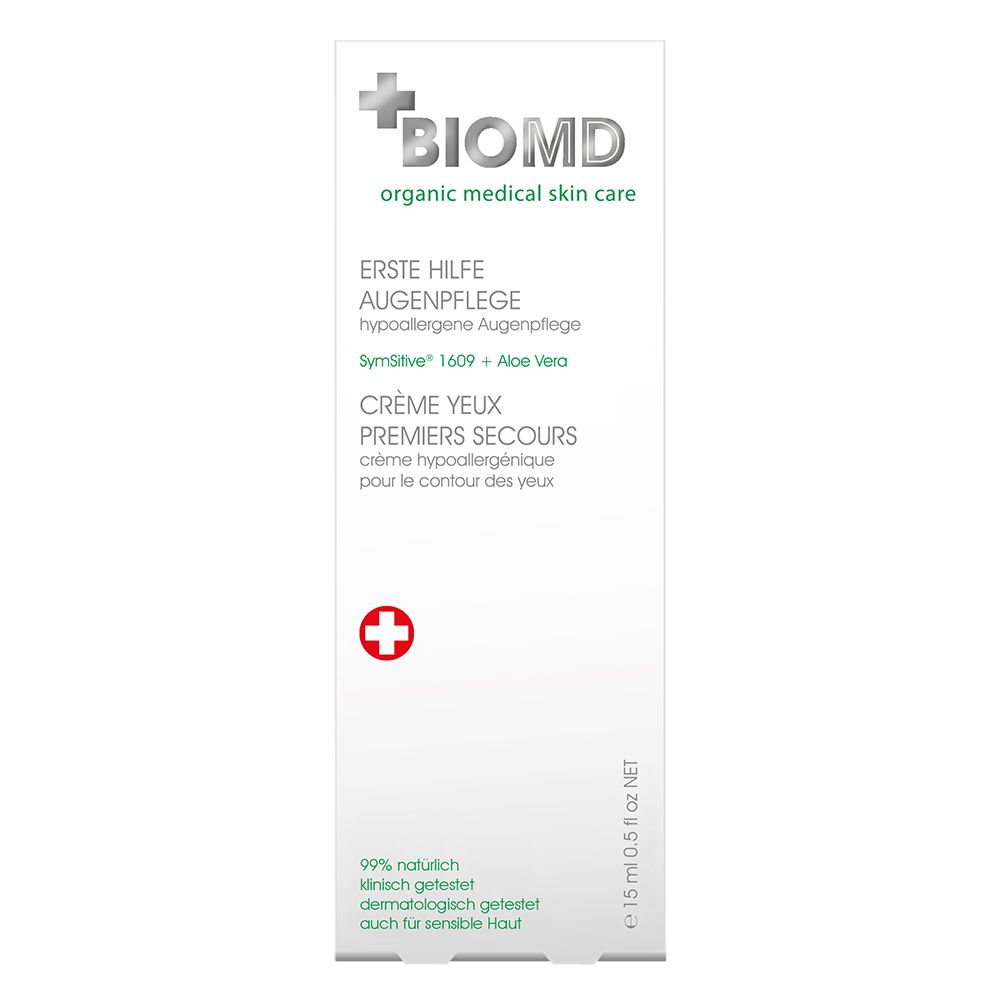 Biomd Erste Hilfe Augenpflege Creme