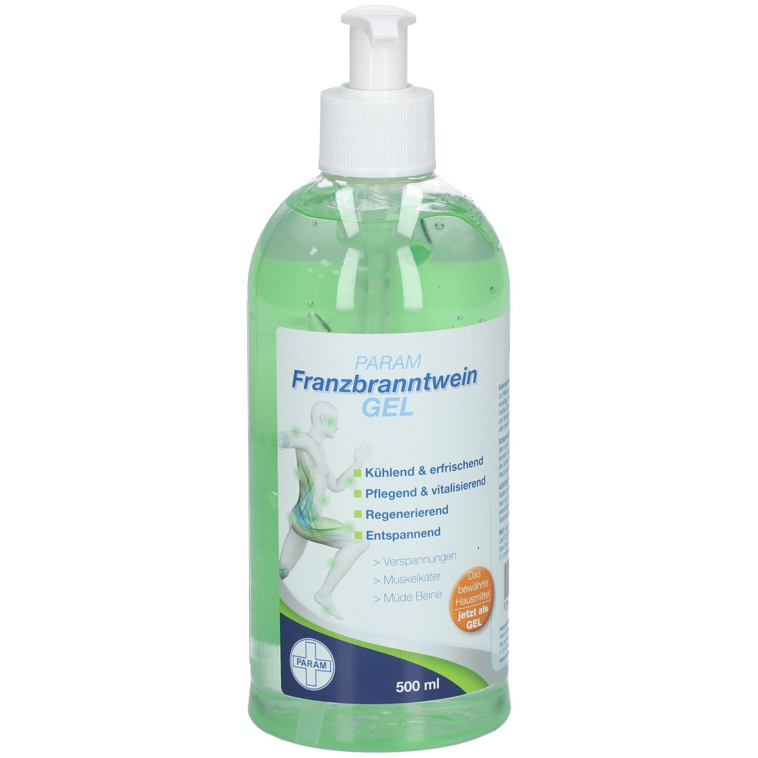 Param Franzbranntwein Gel Pump-Spender