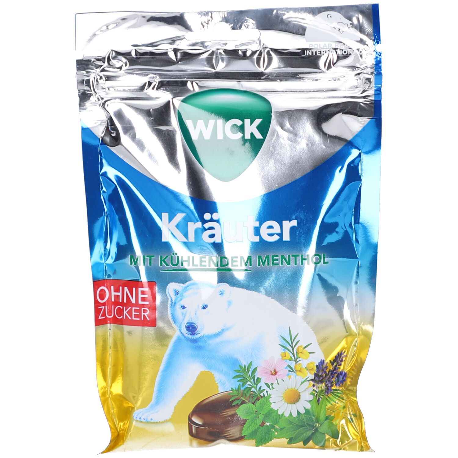 Wick Kräuter Hustenbonbons (zuckerfrei)
