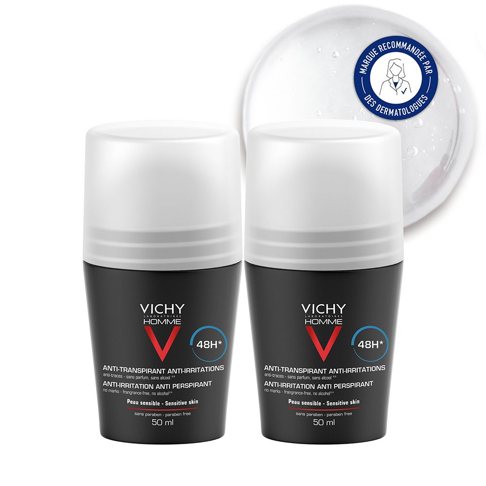Vichy Homme Antitranspirant Deodorant 48h empfindliche Haut