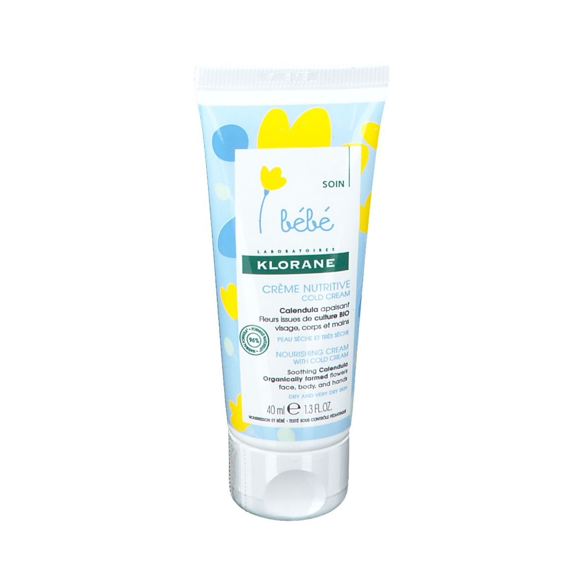 bébé Klorane Nährende Creme Calendula