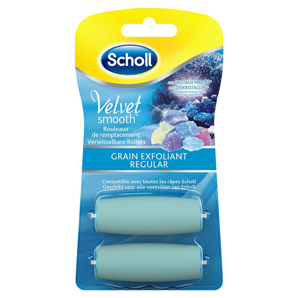 Scholl® Velvet Smooth Pedicure Scrub Diamond Crystal Nachfüllpack