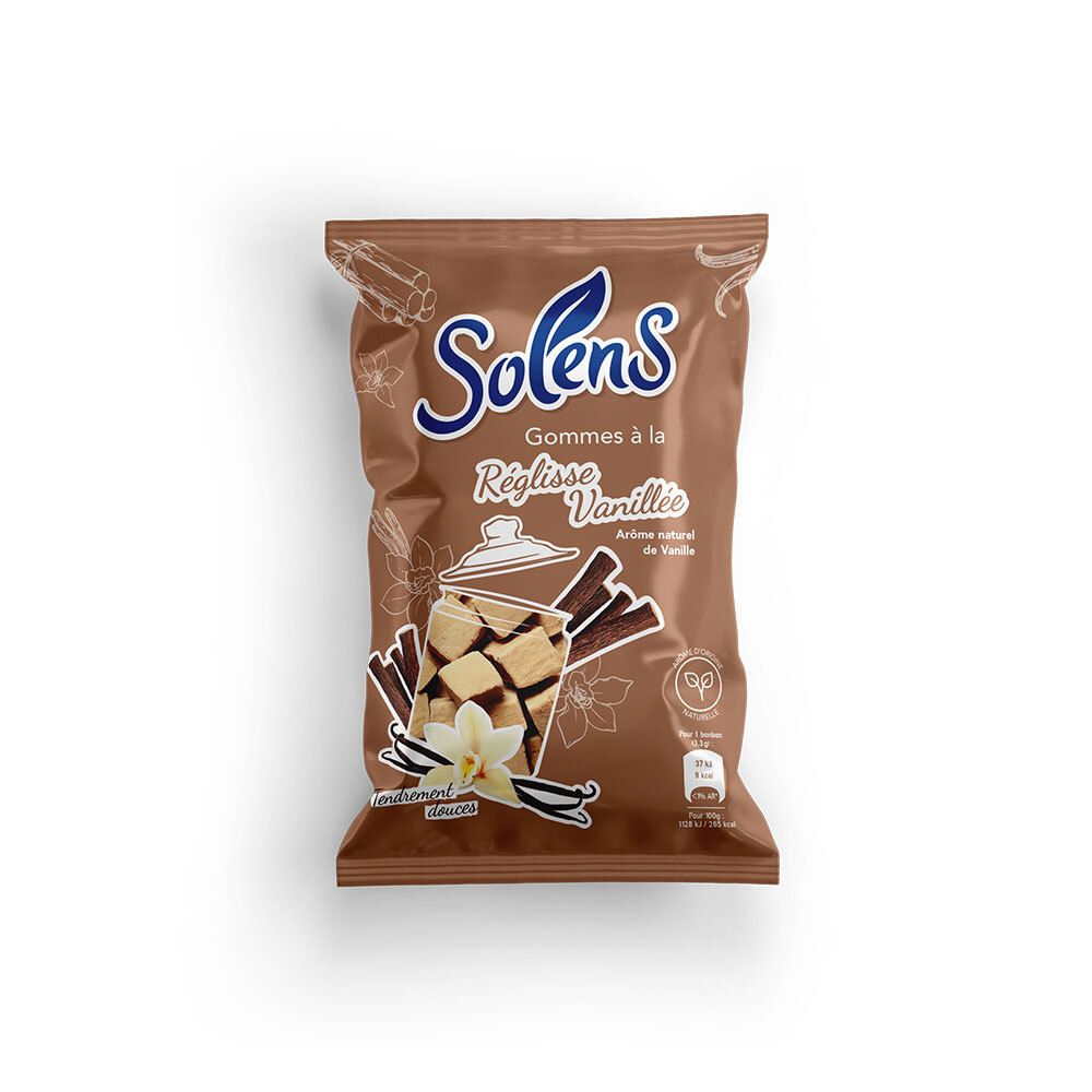 Omega Pharma Solens Lakritzgummi Vanille