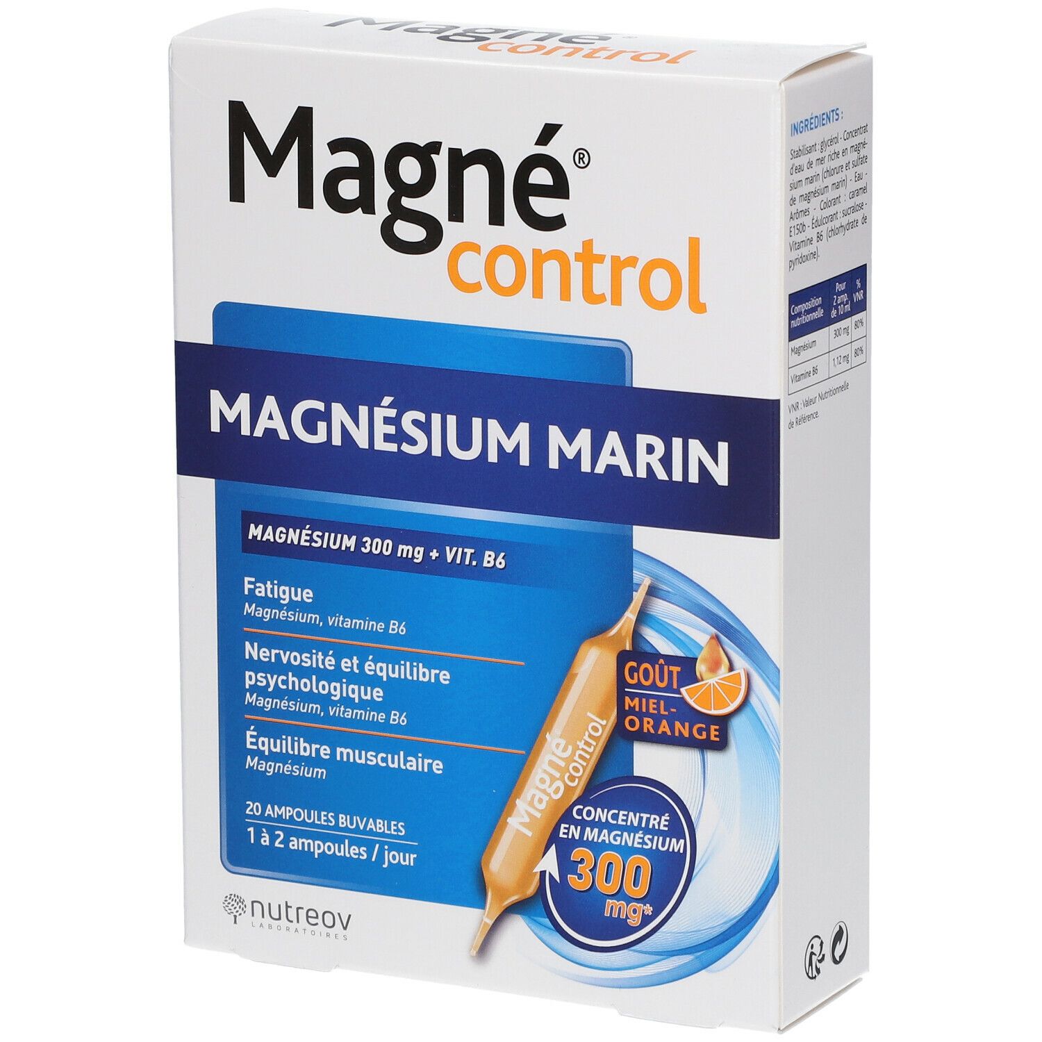 Nutreov Physcience Magne® control Marines Magnesium 300 mg
