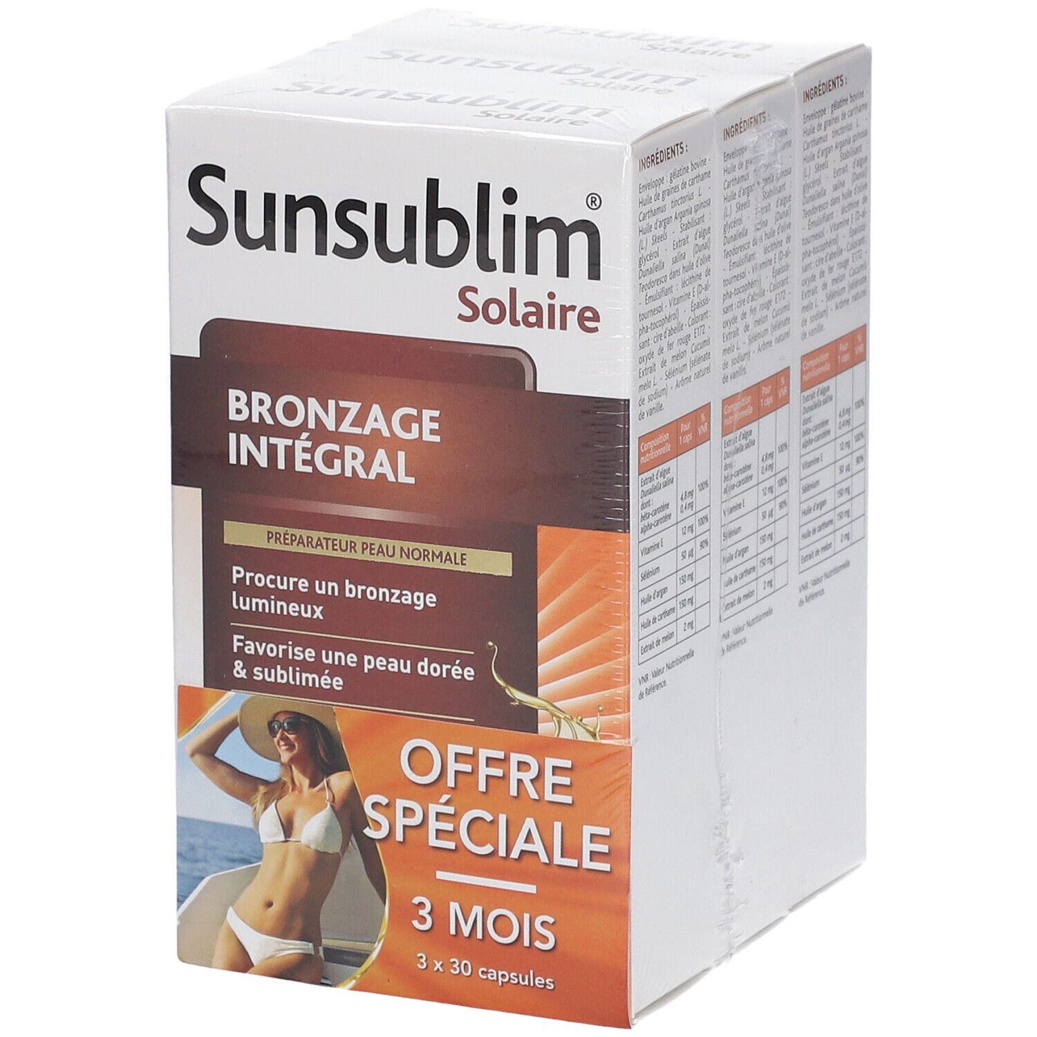 Nutreov Physcience Sunsublim® Vollständige Bräunung