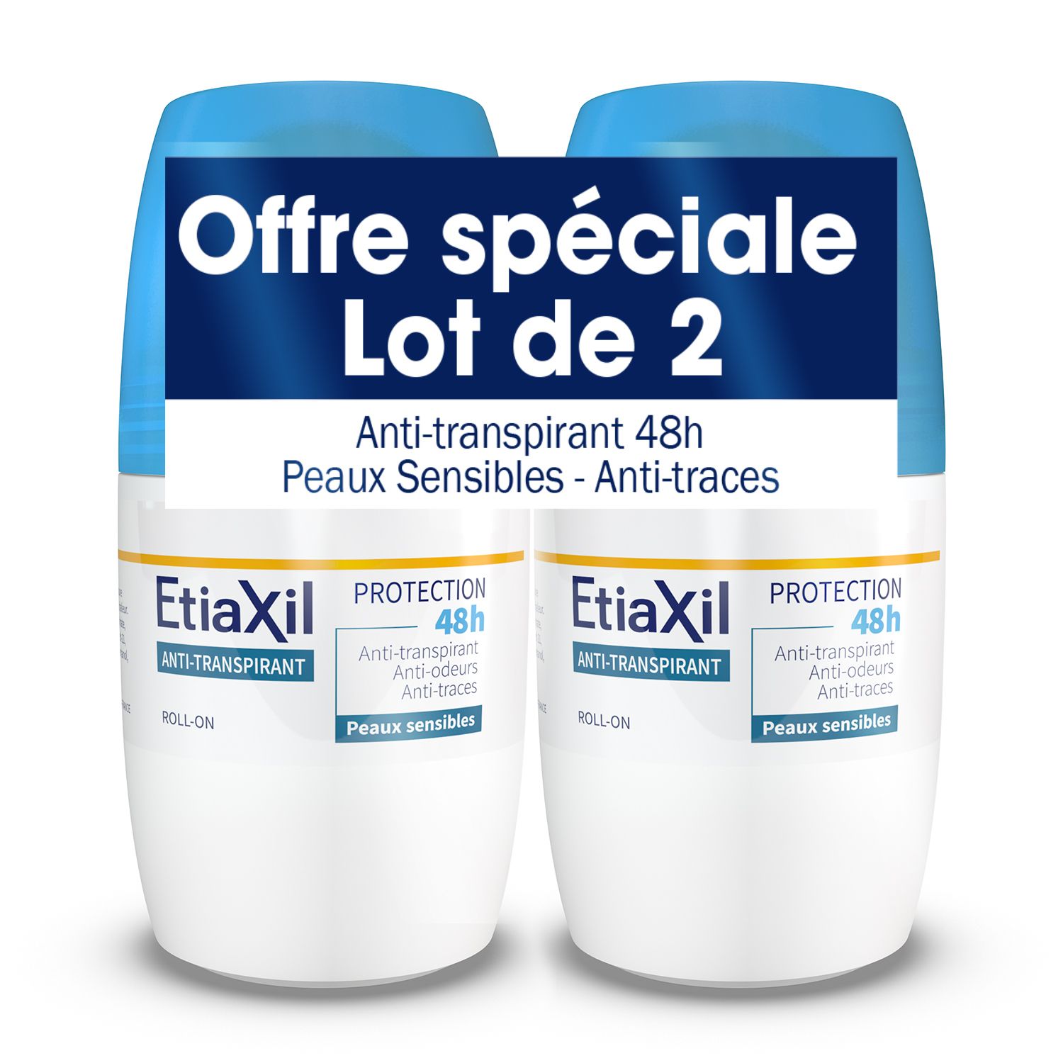 EtiaXil Antitranspirant Deodorant 48 h Doppelpack