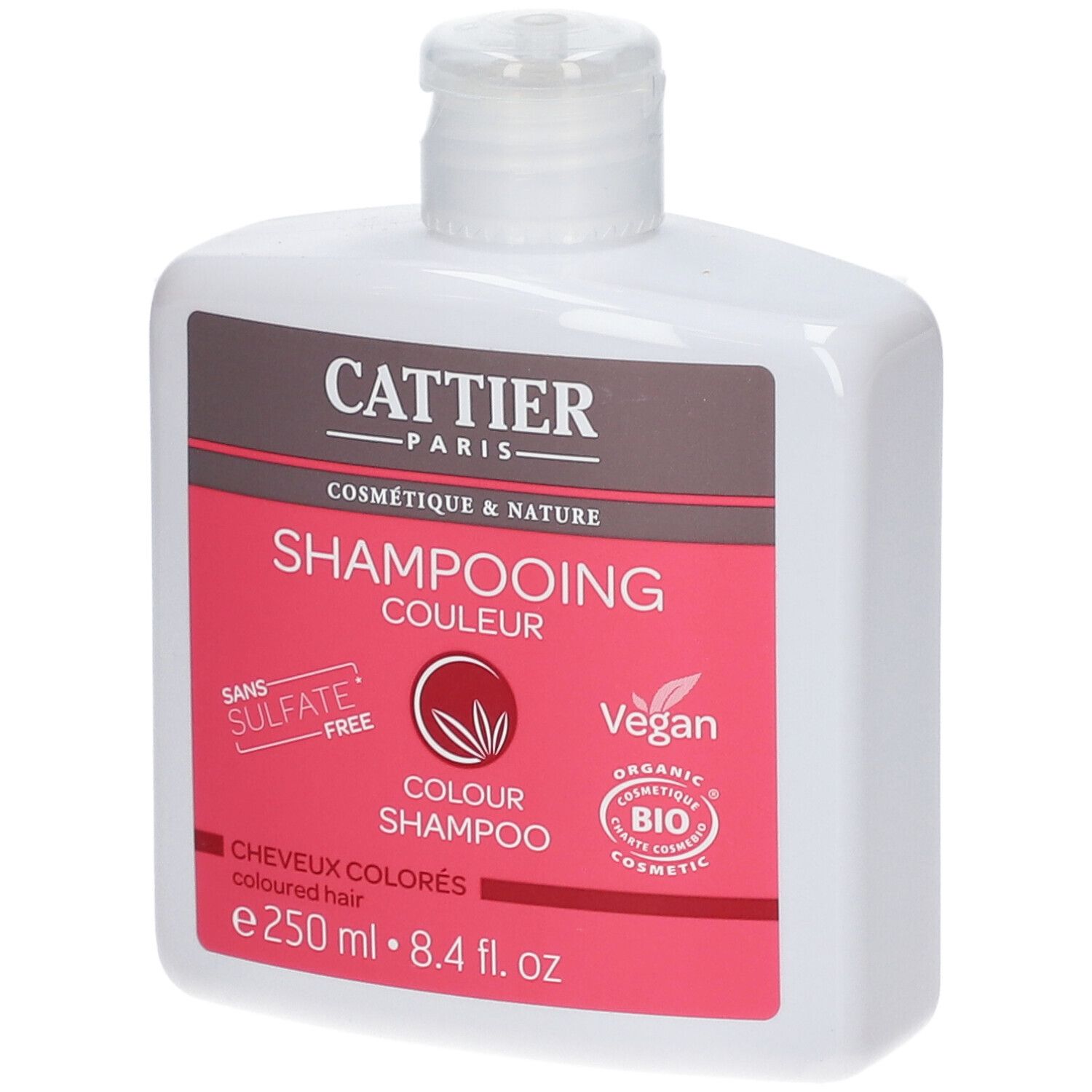 Cattier Colour Shampoo - 0% sulfatgefärbtes Haar