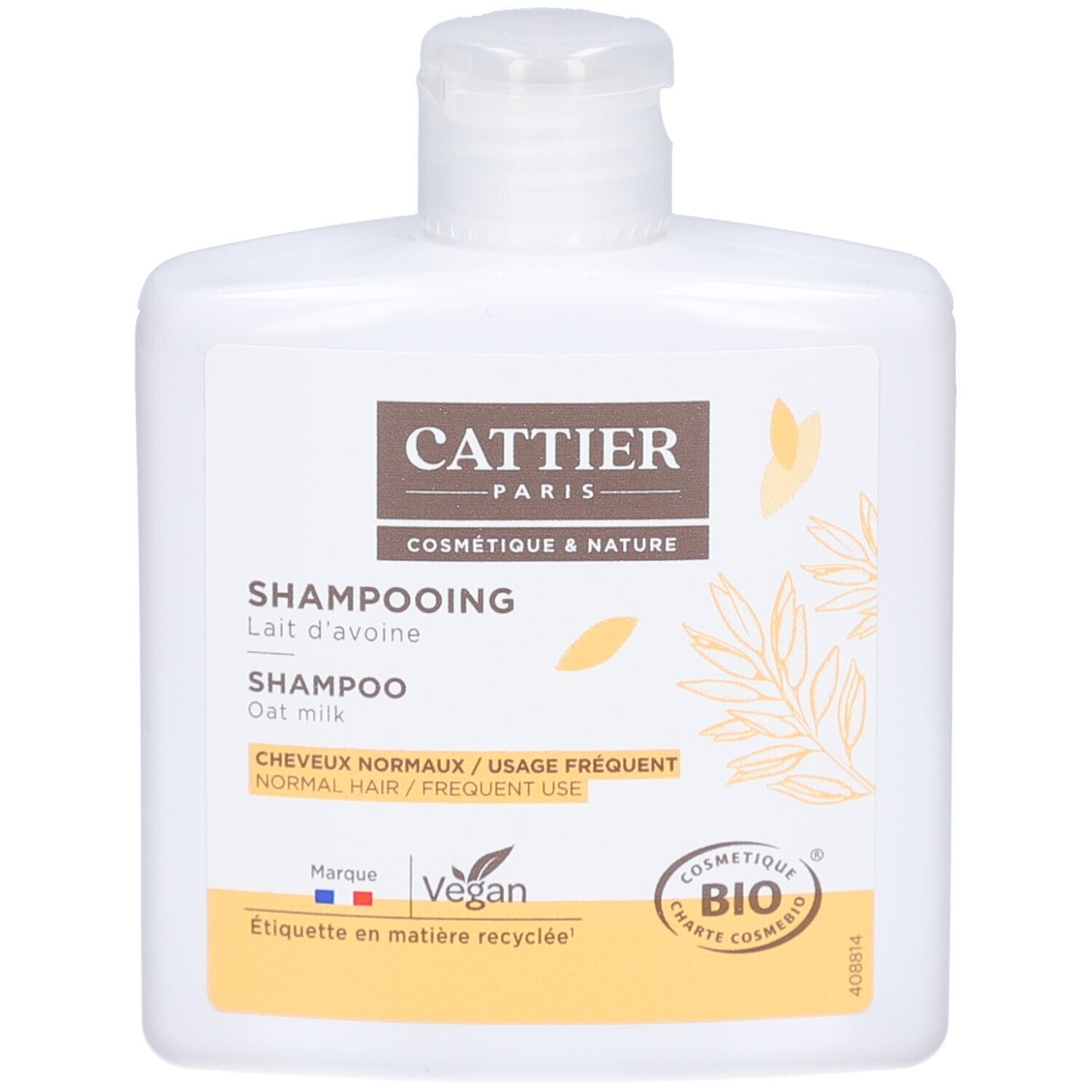 Cattier Joghurt Shampoo-Lösung Häufige Anwendung