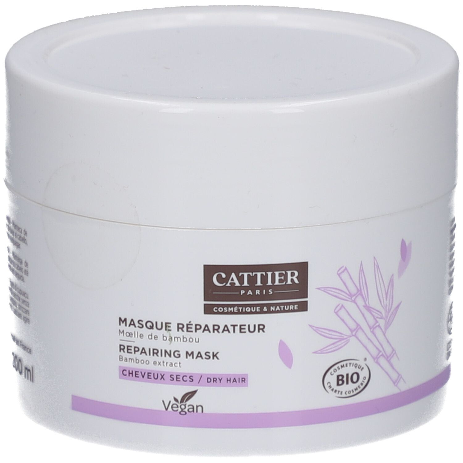 Cattier-Maske für die Reparatur von trockenem Haar