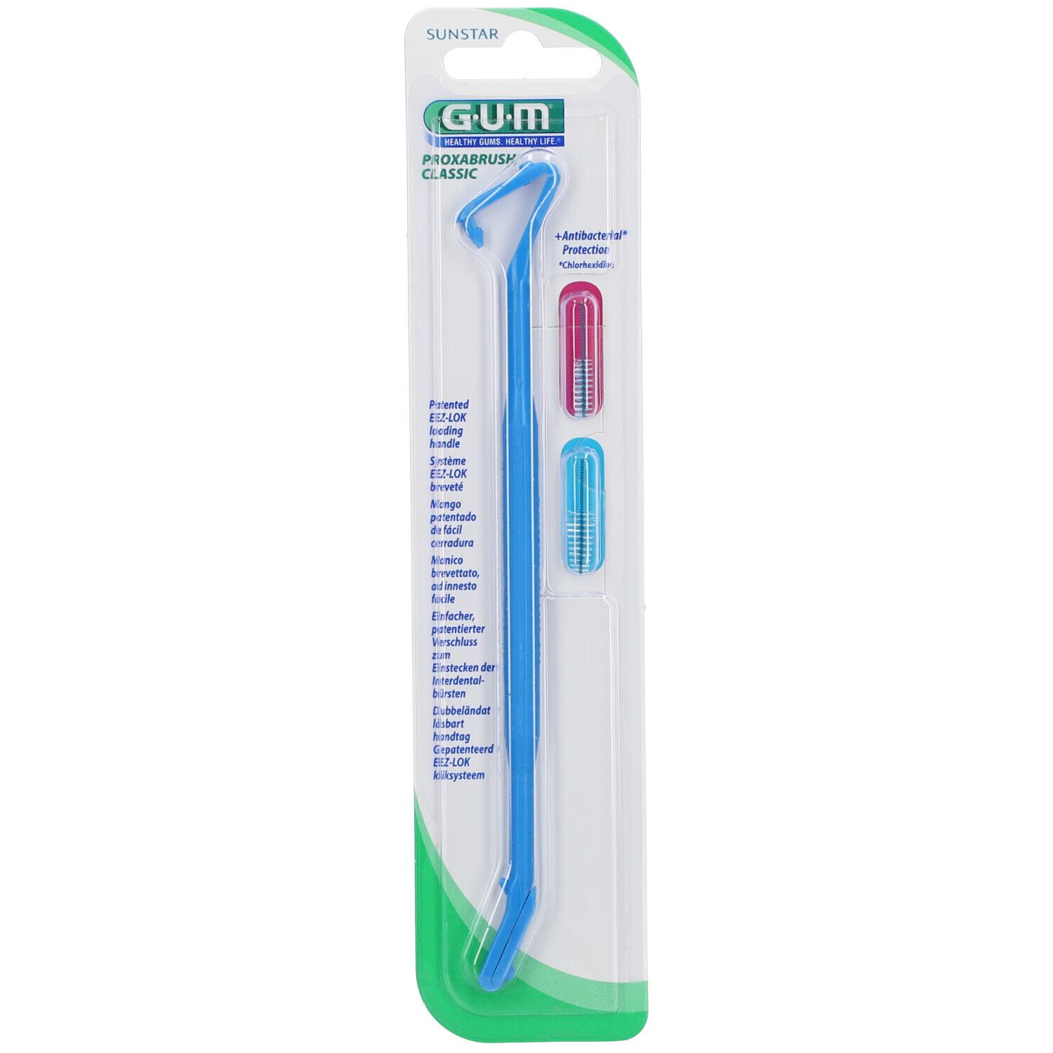 Gum® Proxabrush® Classic Manche en plastique pour brossette interdentaire
