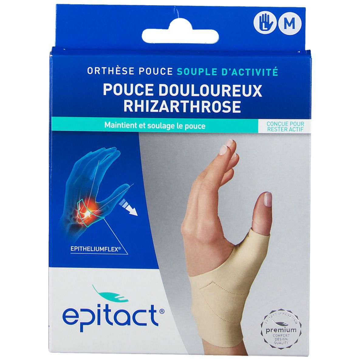 epitact® Orthese bei Arthrose des linken Daumens M