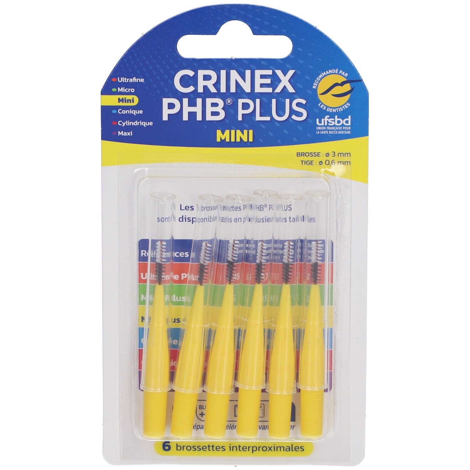 Crinex® PHB Plus Interdentalbürsten Mini