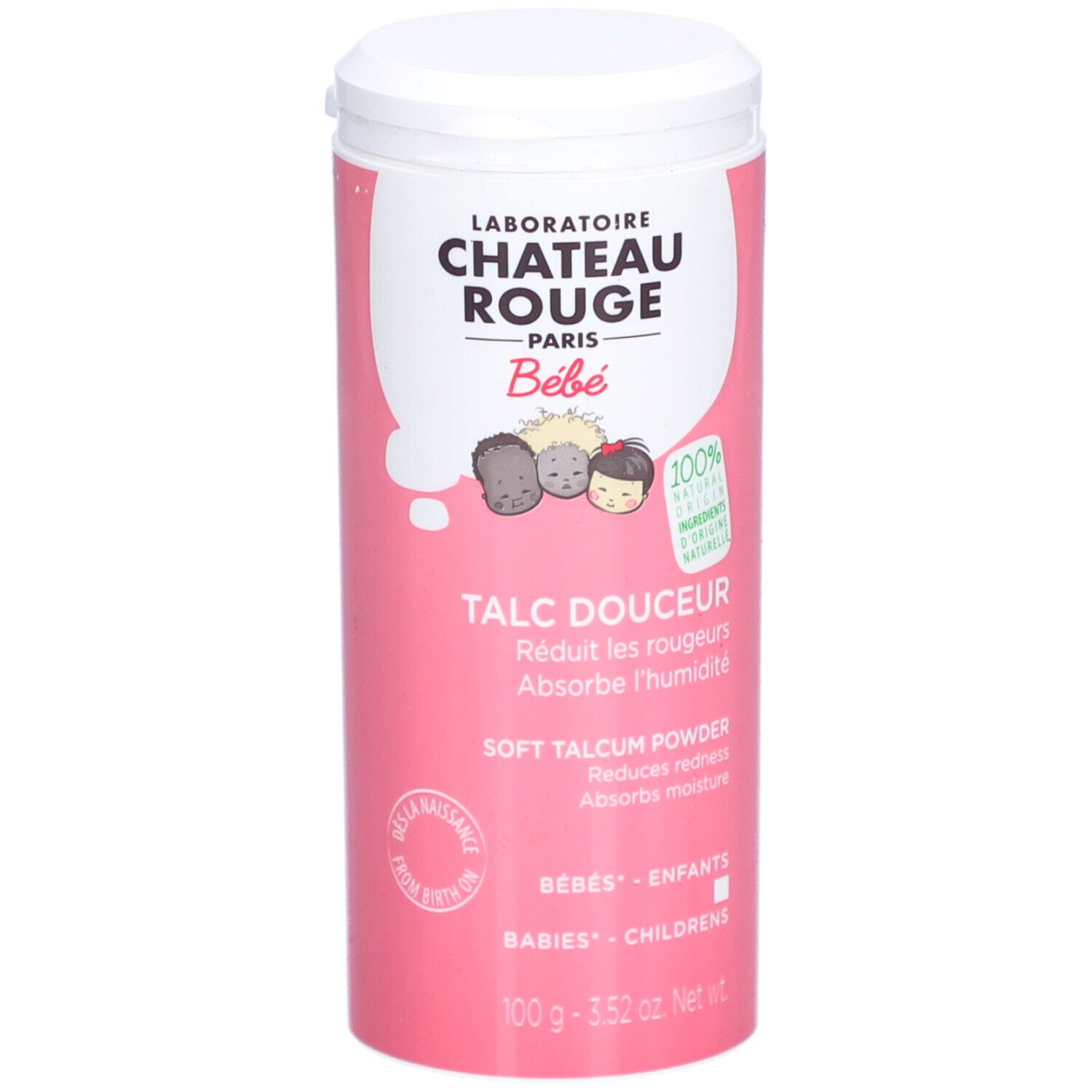 Chateau Rouge Bébé Talc Douceur