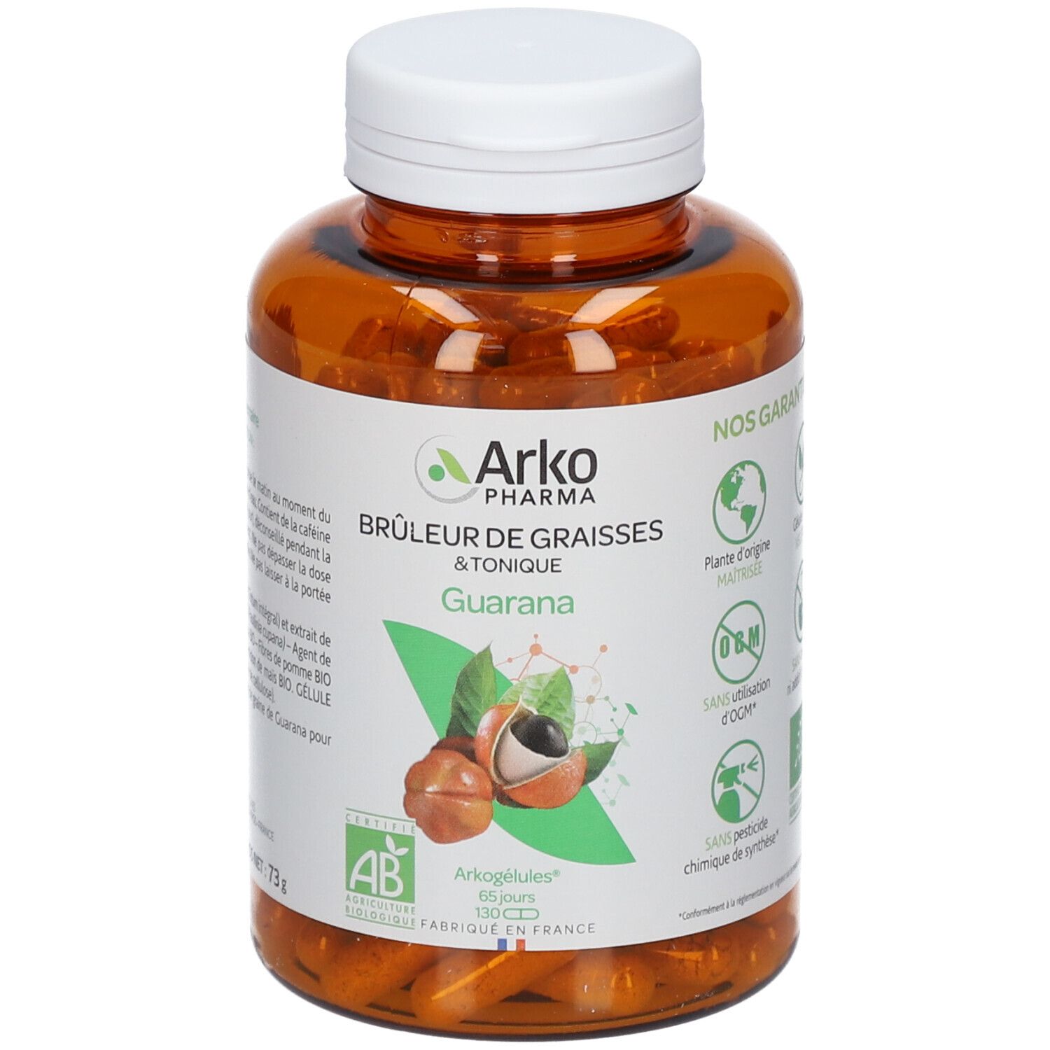 Arkopharma Arkogélules Bio-Guarana