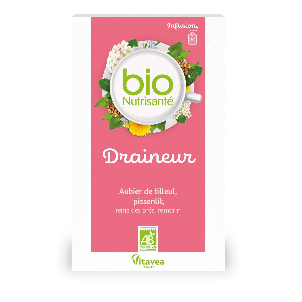 Nutrisanté Bio-Kräutertee 'Draineur“ (Entwässernd)