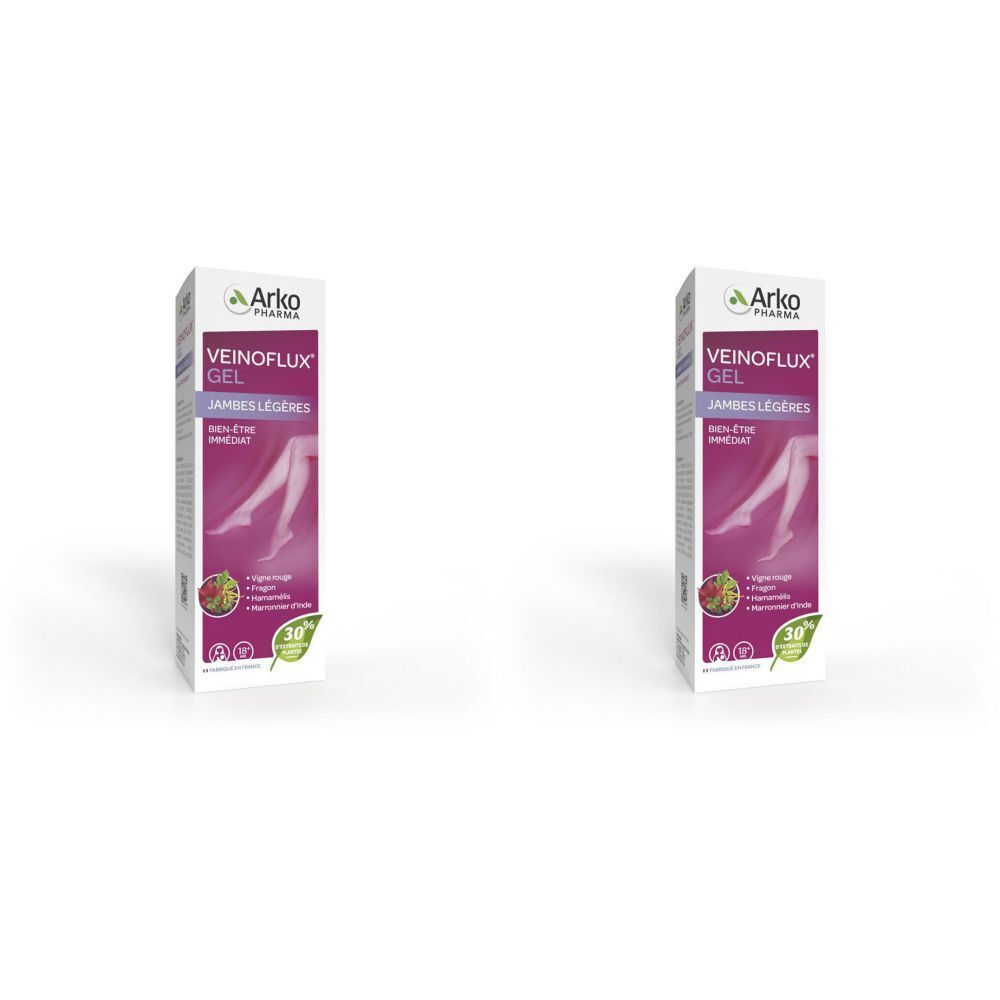 Arkopharma Veinoflux® Gel leichte Beine sofortiges Wohlbefinden