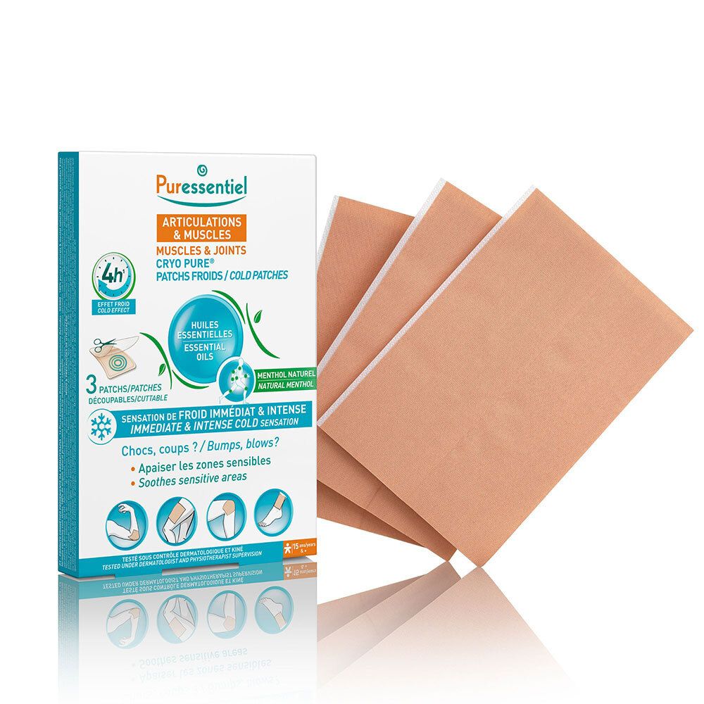 Puressentiel® Cryo Pur Kältepflaster für Gelenke & Muskeln