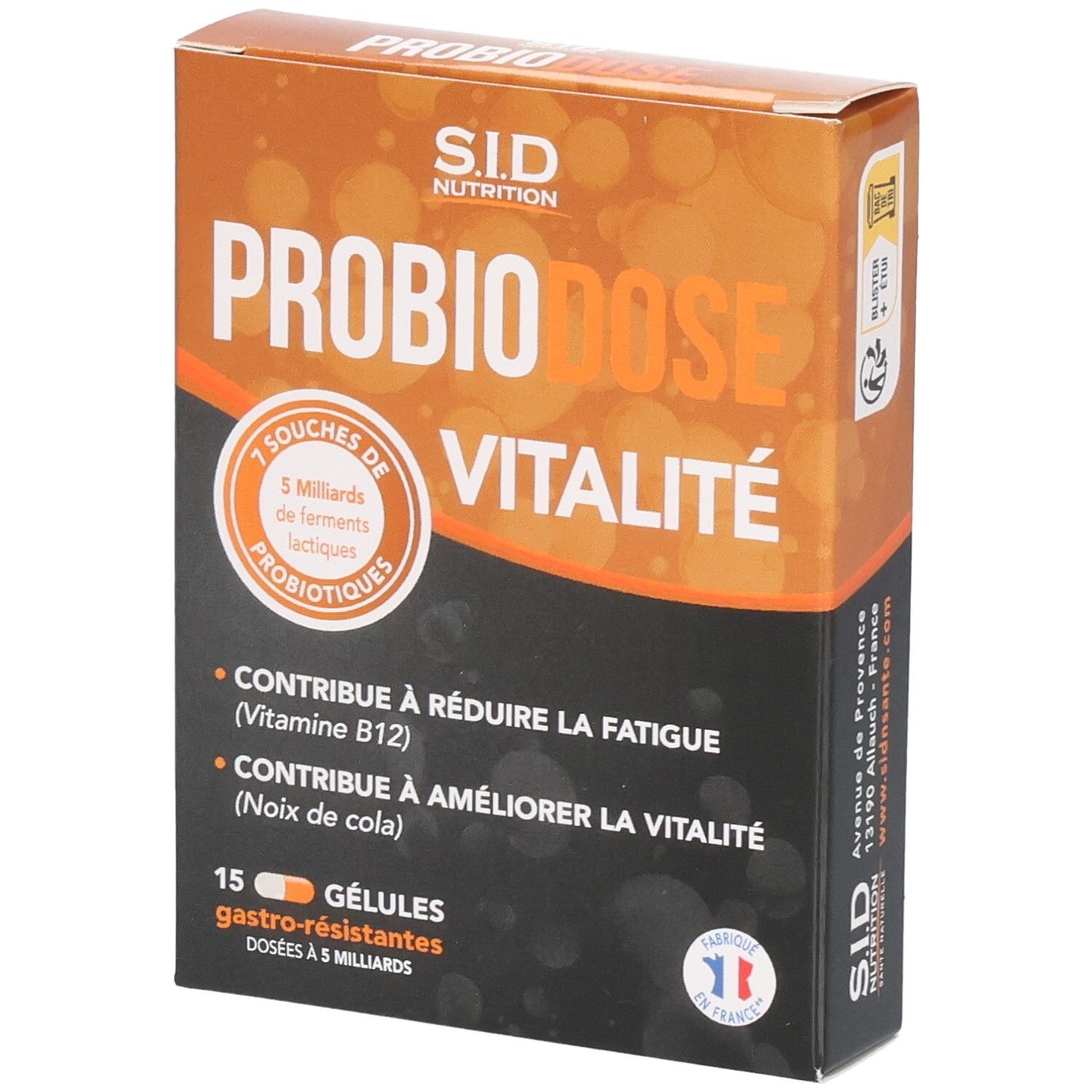 Sidn Probiodose Vitalité Kapseln