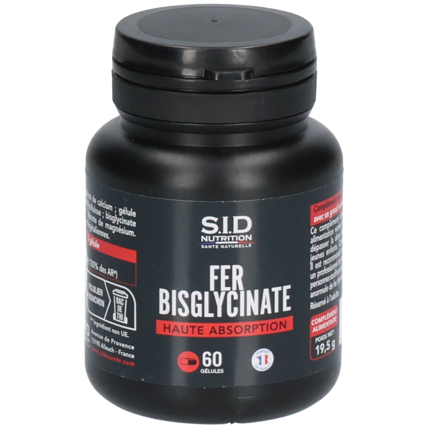 Sid Nutrition Eisenbisglycinat