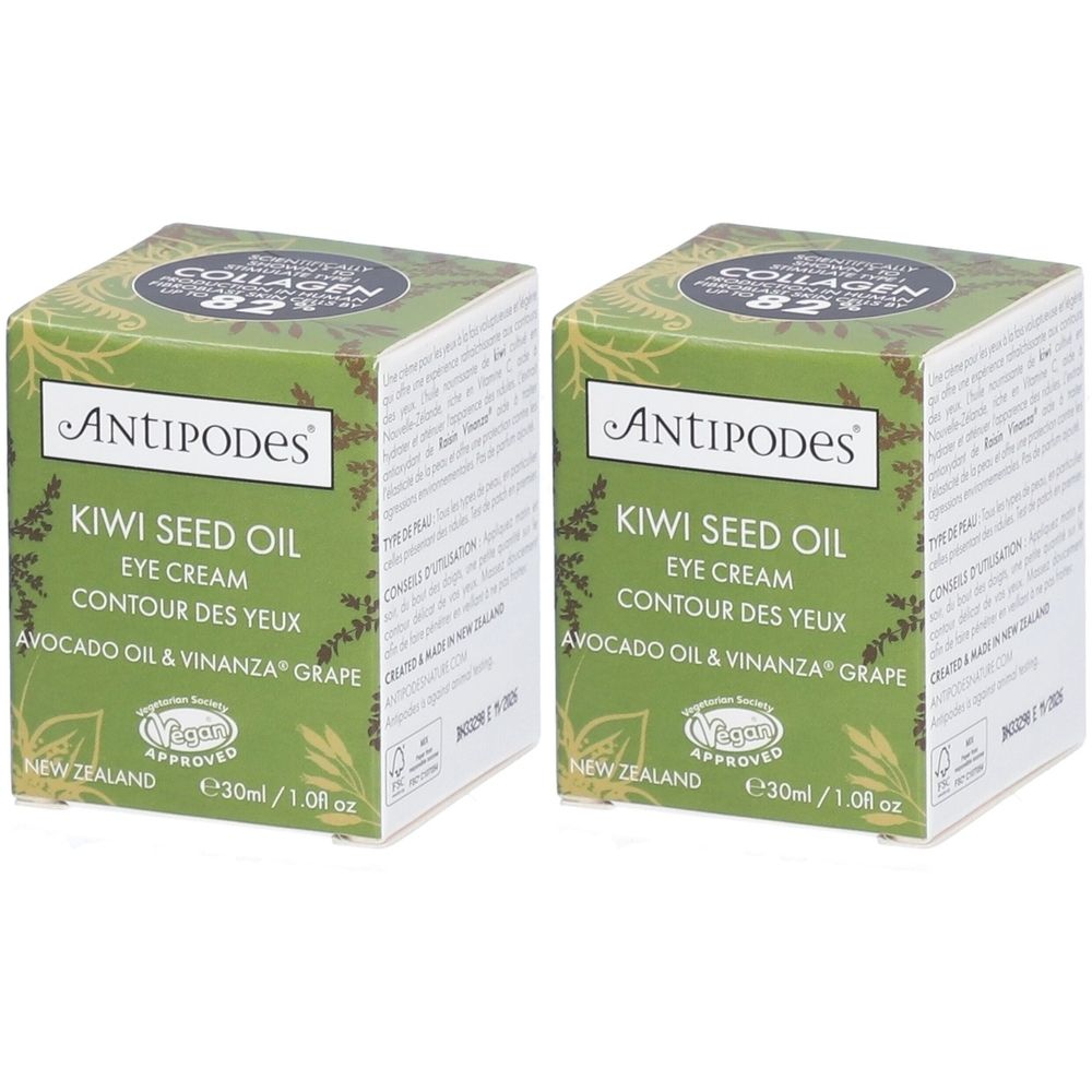 Antipodes Kiwisamenöl Augencreme