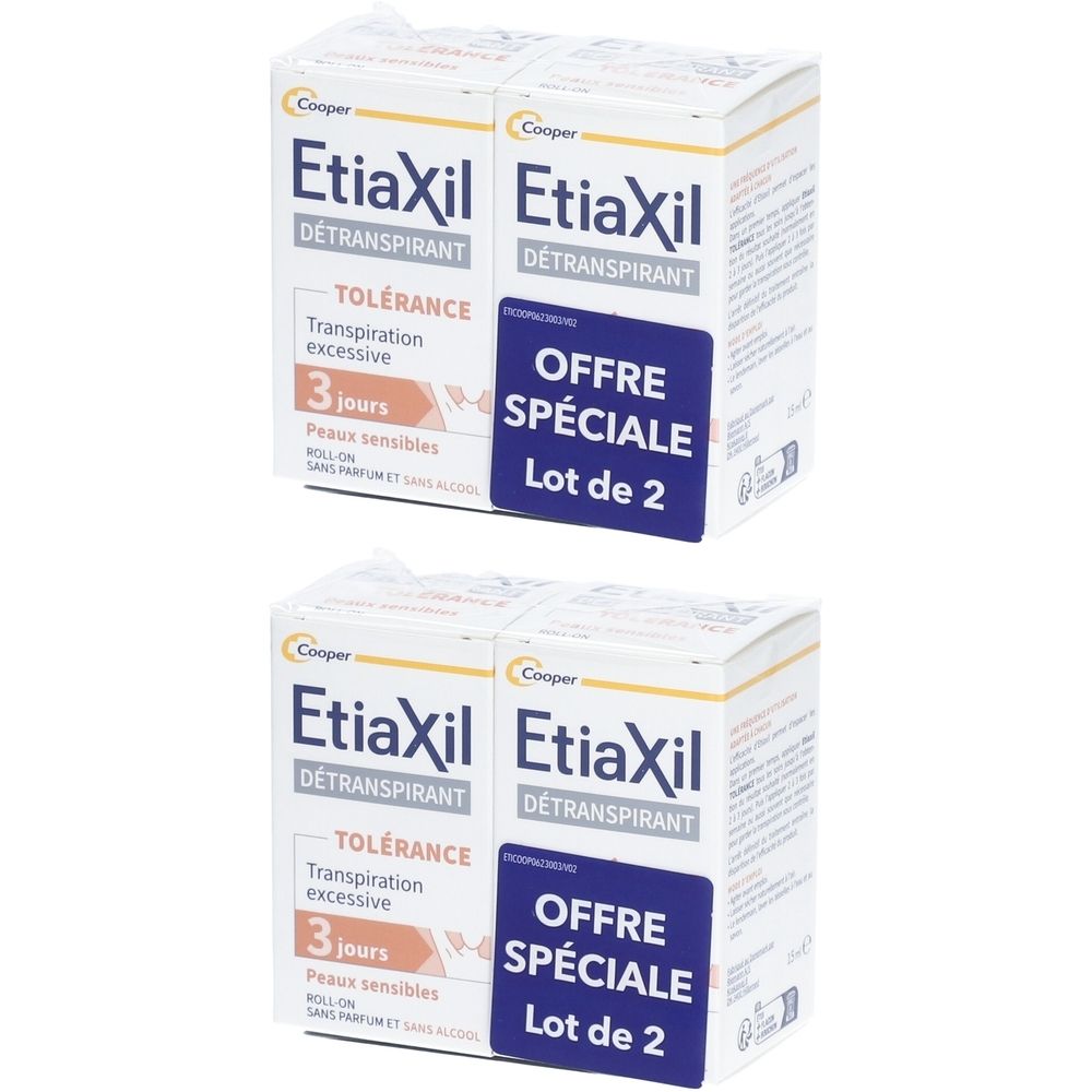 EtiaXil® Détranspirant Tolérance Roll-On für empfindliche Haut