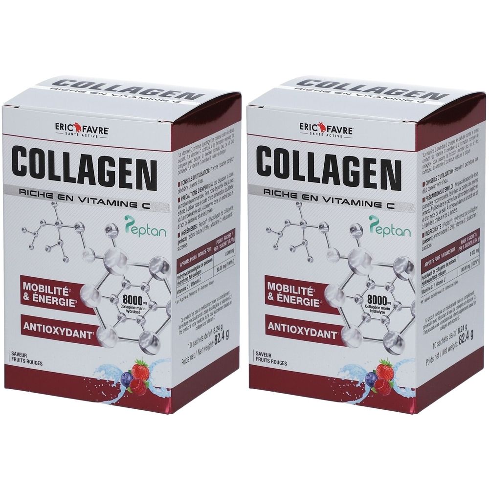 Eric Favre Collagen Peptan Pulver - Hydrolysiertes Meereskollagen