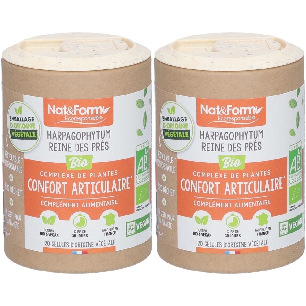 Nat&Form Harpagophytum Wiesenkönigin Kapseln