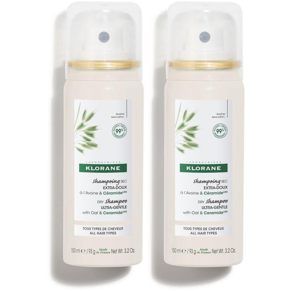 Klorane Extra-Sanft Trockenshampoo mit Hafer und Ceramidᴸᴵᴷᴱ
