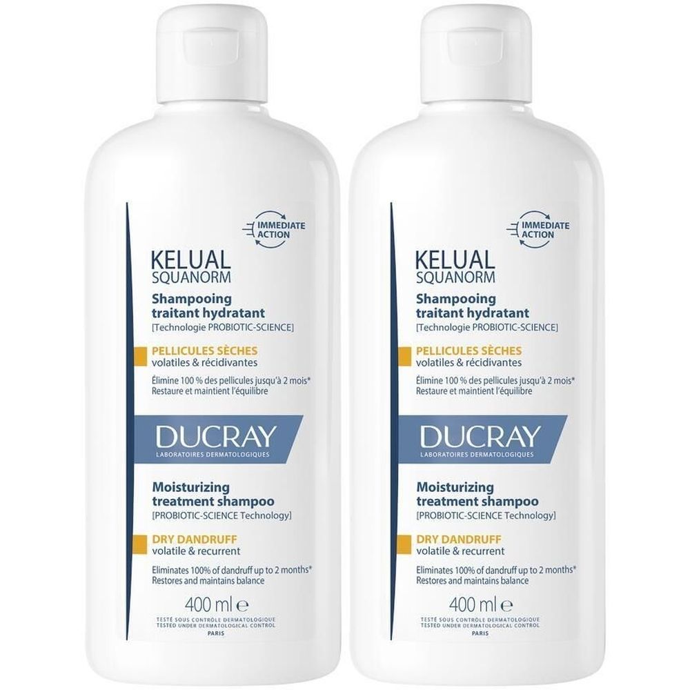 Ducray® Squanorm Feuchtigkeitsspendendes Anti-Schuppen-Shampoo