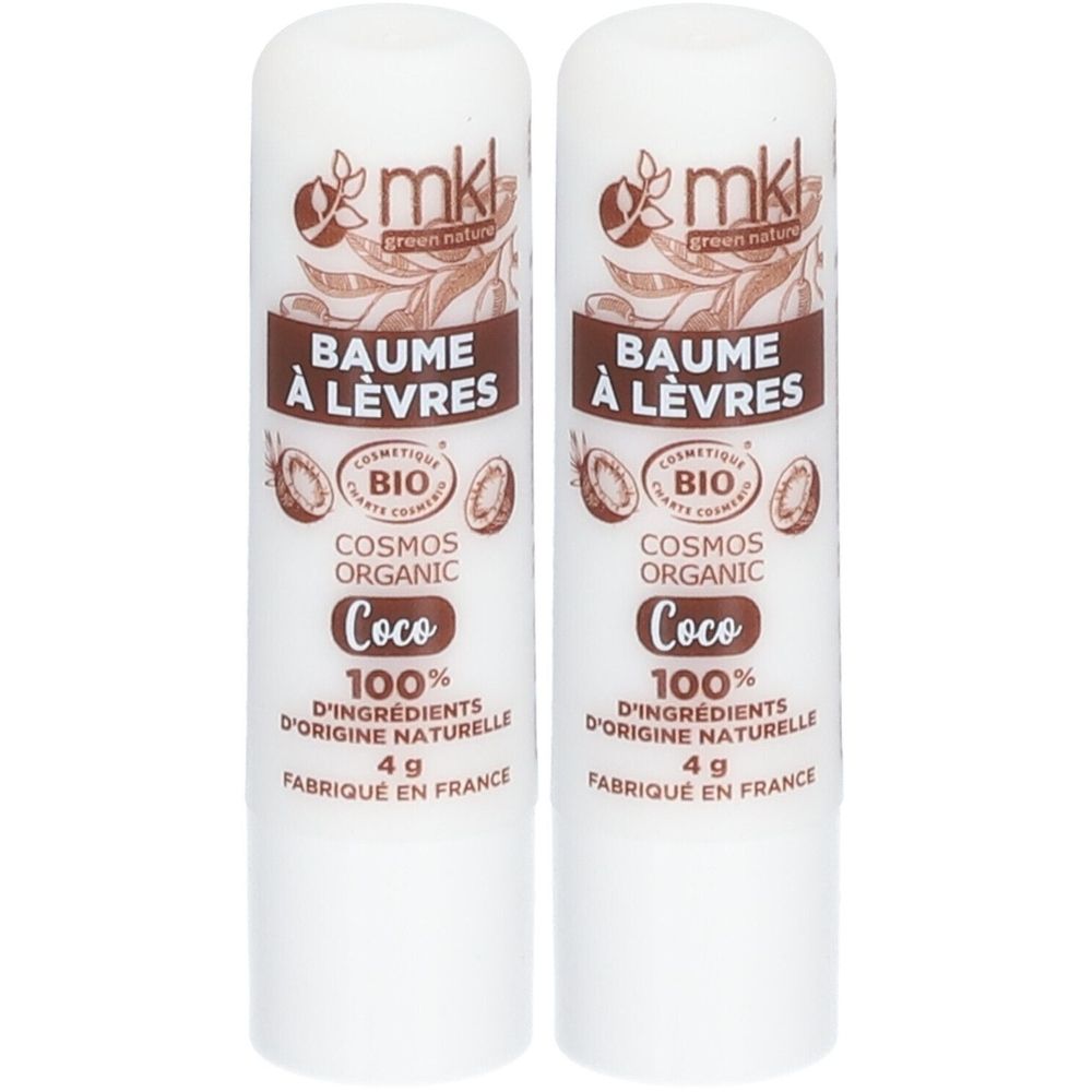 mkl Zertifiziertes Bio-Lippenbalsam - Kokos