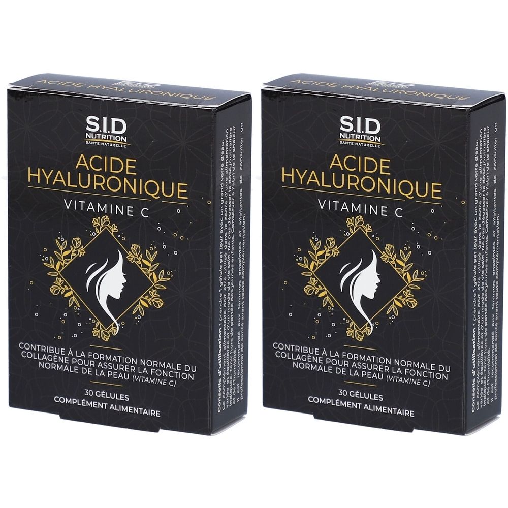S.i.d Nutrition Hyaluronsäure Vitamin C
