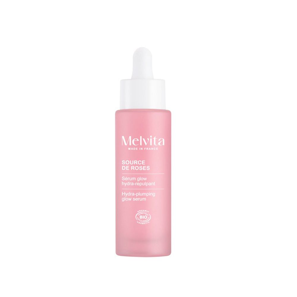 Melvita Source de Roses Bio-Serum für strahlende Haut und mehr Fülle