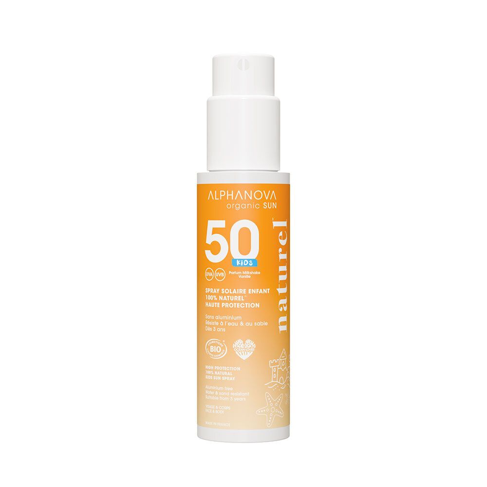 Alphanova Sonnenschutzcreme für Kinder LSF 50 als Spray