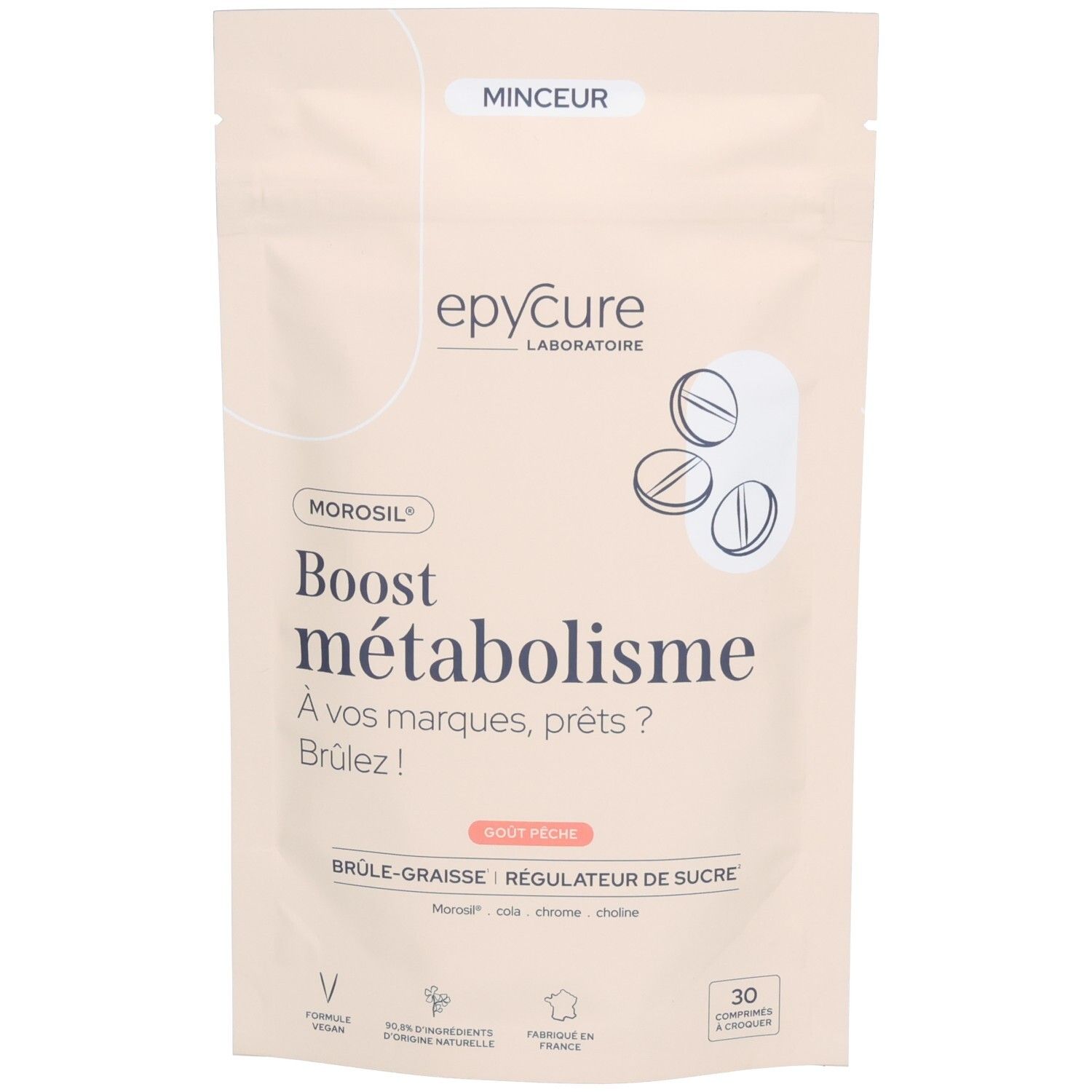 Epycure Stoffwechsel-Booster – Pfirsichgeschmack