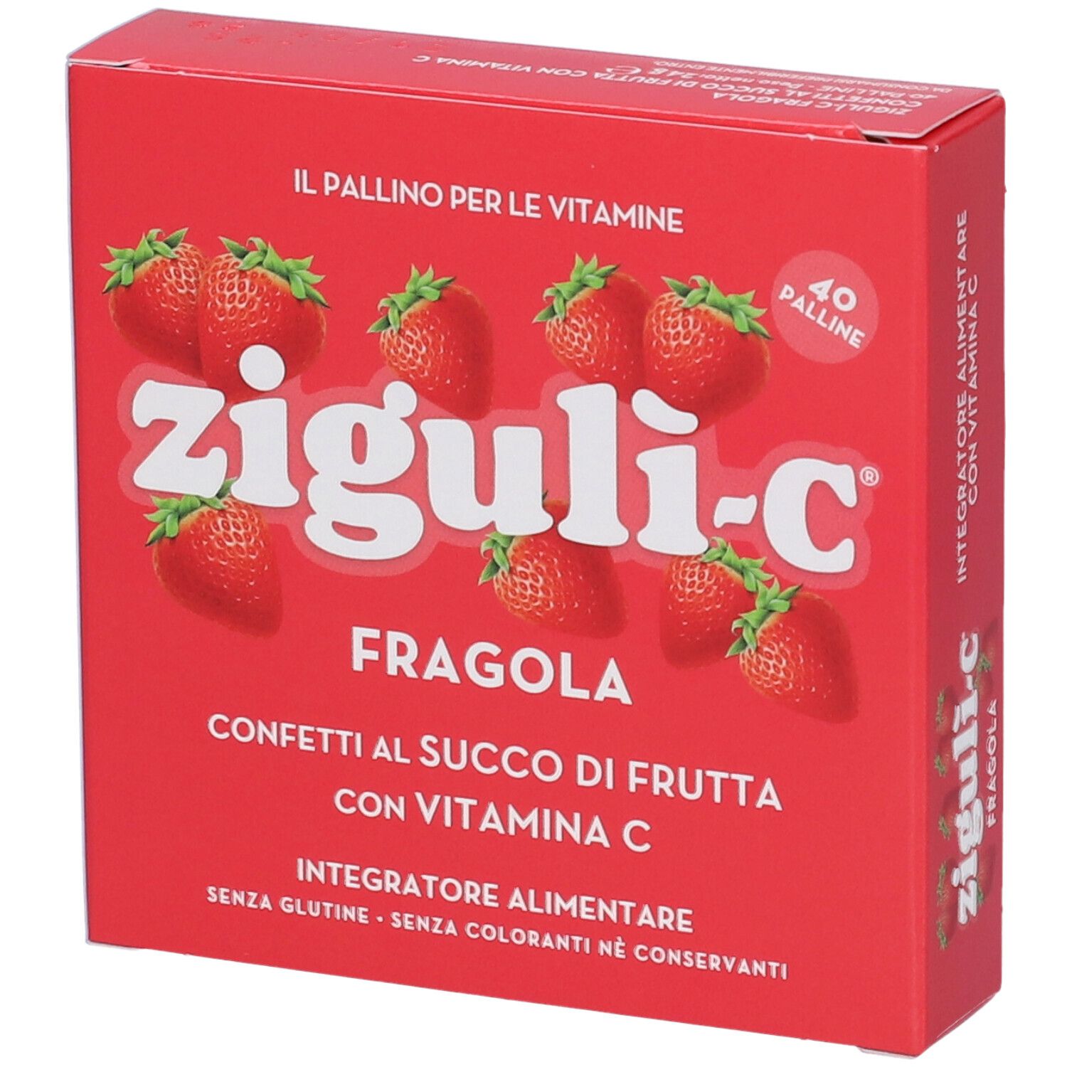 Ziguli C Erdbeere Confetti