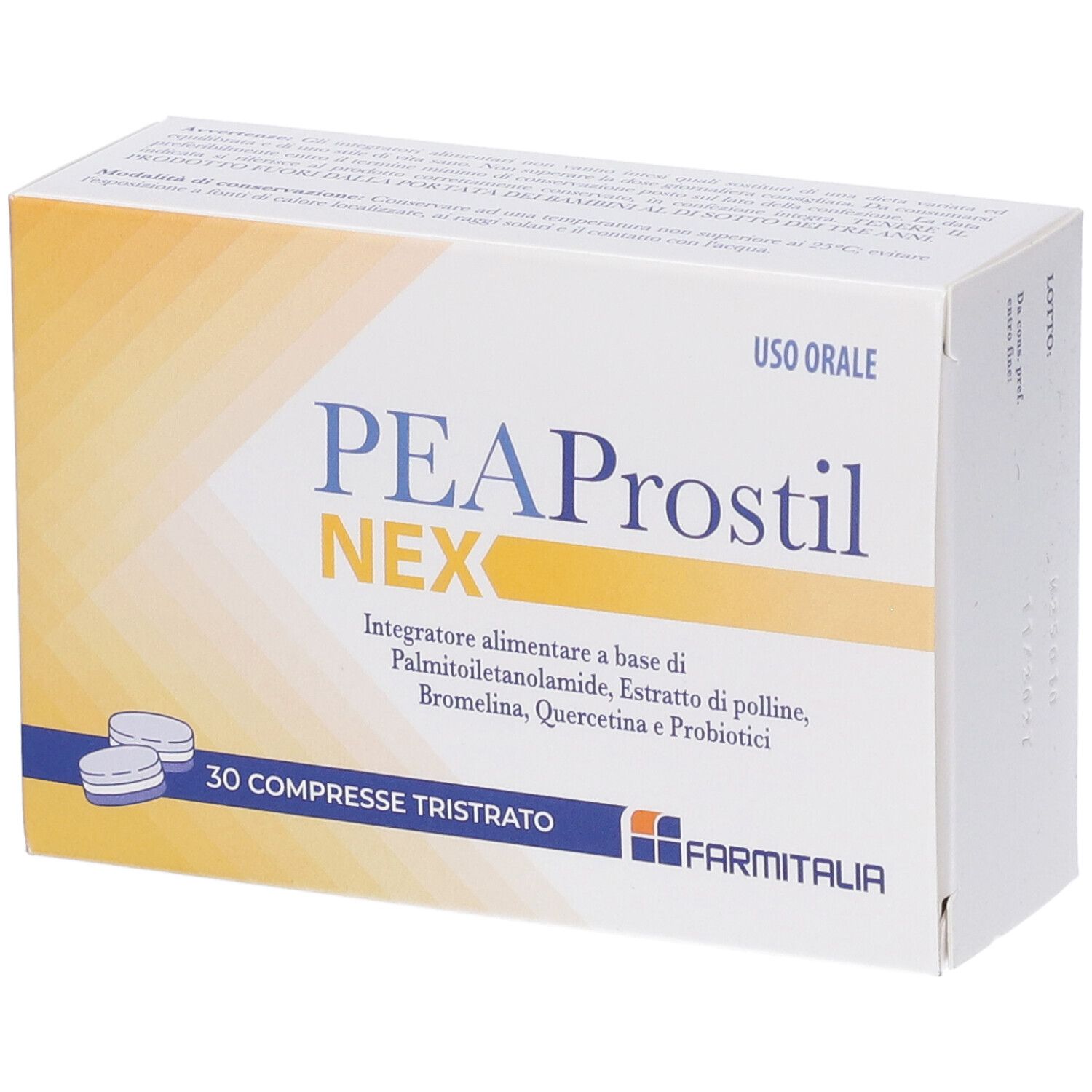Farmitalia PEAProstil NEX Graminex G63 PEA Quercetin Probiotika